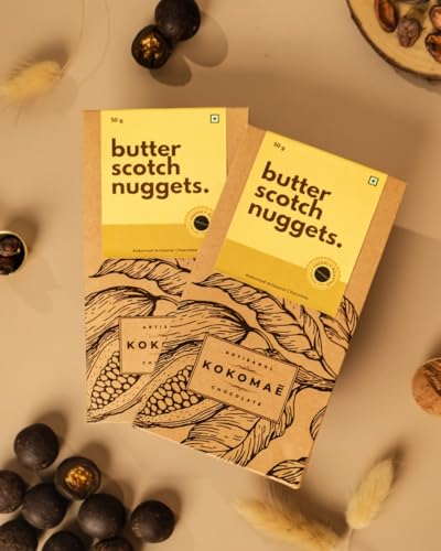 Image 1 of Default Title for the product KOKOMAE Butterscotch Nugget Dragées 50g × 2