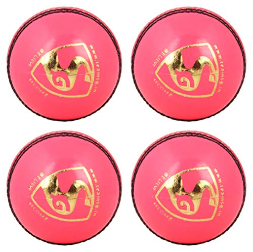 Image 1 of Default Title for the product SG Leather Cricket Ball Pack of 4, Club Size