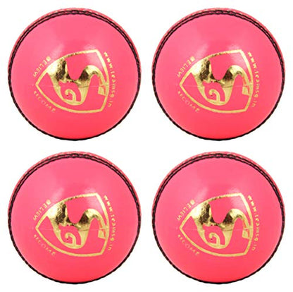 Image 1 of Default Title for the product SG Leather Cricket Ball Pack of 4, Club Size