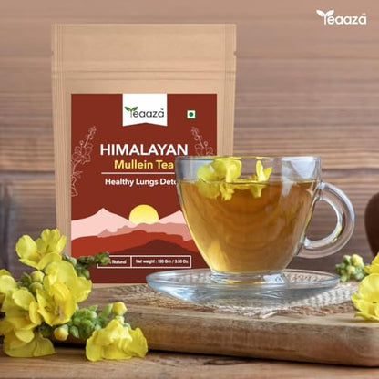Image 5 of Teaaza Himalayan Mullein Tea |Lung Detox Tea