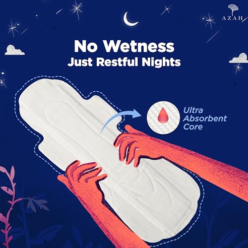 Image 5 of AZAH Azah XL+ Sanitary Napkins for Women Pack of 16