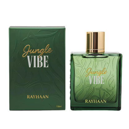 Image 3 of RAYHAAN Jungle Vibe Eau De Parfum for Men | Fresh Green Woody Aromatic Fragrance | Long-Lasting Perfume Spray