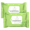 Image 1 of Default Title for the product AZAH Intimate Wipes for Women Pack of 2 (20 Each Pack)
