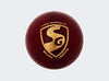 Image 1 of Default Title for the product SG Test Cricket Leather Ball - Red Standard Size