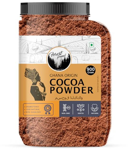 Image 3 of 900 gm / jar for the product Forest Found Dark Cocoa Powder