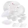Image 1 of Lush Fiesta for the product Cello Opalware Dazzle Series Lush Fiesta 35 Piece Dinner Set