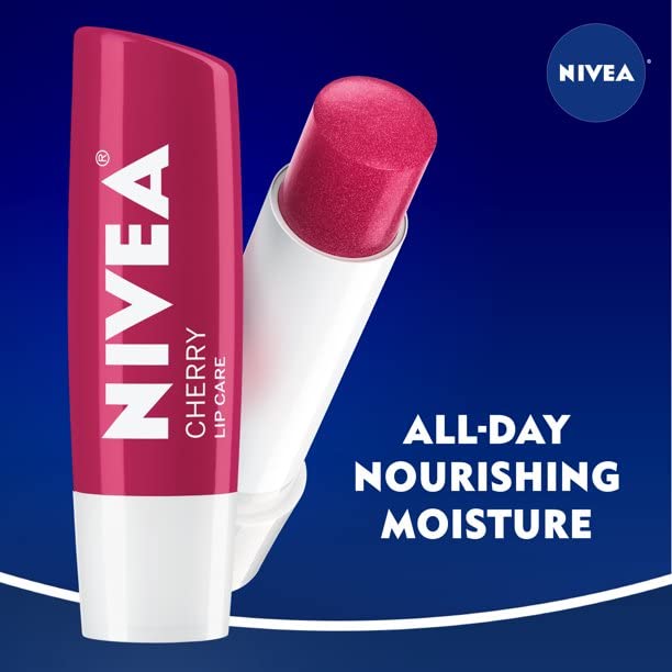 Image 4 of Nivea A Kiss of Cherry Lipcare (Pack of 6)