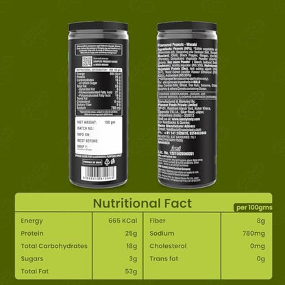 Image 2 of Roasty Tasty Premium Cheesy Flavour Roasted Peanuts Pack of 2 (150g each)