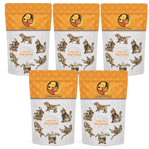 Image 8 of Pouch - Big Parrot Seed 5Kg for the product Foodie Puppies Parrot Bird Food for Big Parrot Birds