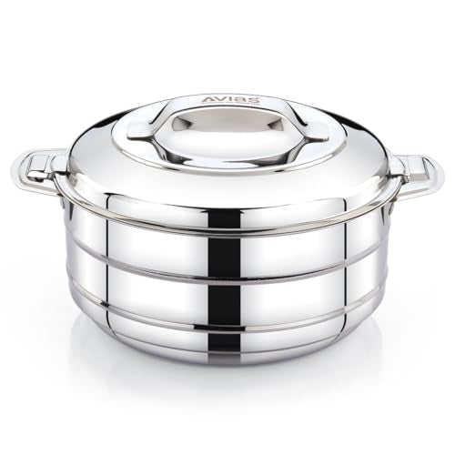 Image 7 of AVIAS Astra Plus Stainless Steel Insulated Casserole/Hot Pot, 1500ml