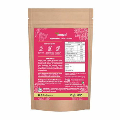 Image 2 of Teaaza Lotus Flower Tea – 100G (200 Cups)