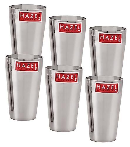 Image 21 of Set of 6 / Lassi Glass, 750 ML for the product HAZEL Stainless Steel Glasses