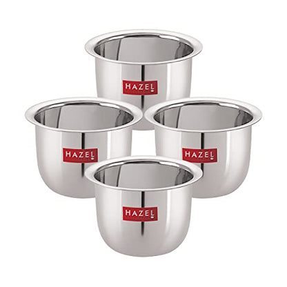 Image 8 of 4 / 200 ML (Short) for the product HAZEL Stainless Steel Mini Tea Glasses