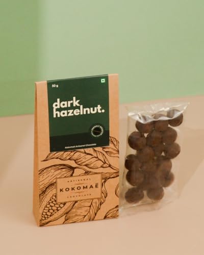 Image 4 of KOKOMAE Rakhi Gift Sugar Free Milk Chocolate Coated Hazelnuts 50g