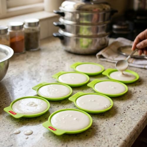 Image 3 of HAZEL Silicone Idli Maker Pack of 8