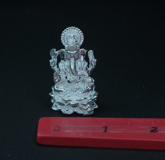 Image 3 of Dista Silvers Ganesh ji 62.99g Lord Ganesha Statue
