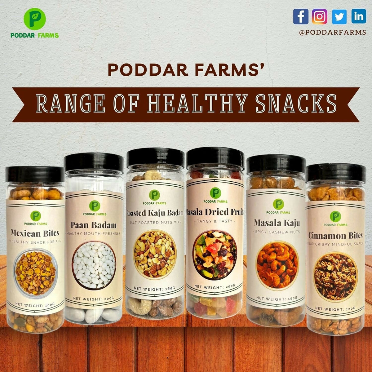 Image 6 of Poddar Farms Premium Roasted Seed Mix