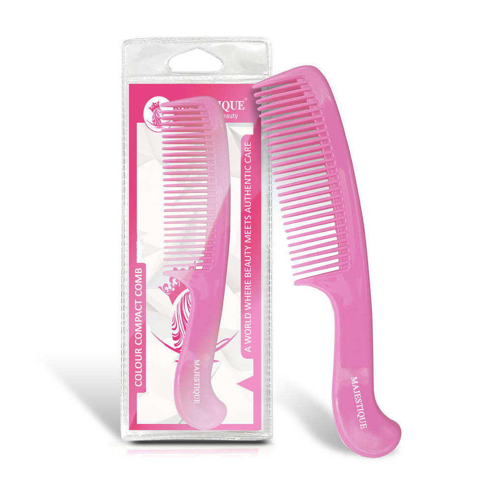 Image 1 of Default Title for the product Majestique Handle Comb - Detangling Comb - Shampoo Comb for Hair