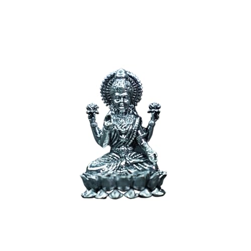 Image 1 of Default Title for the product Dista Silvers Antique Lotus Laxmi 20.42g