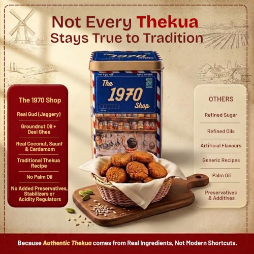 Image 4 of the 1970 shop Desi Ghee Gud Thekua (No Maida) 250g