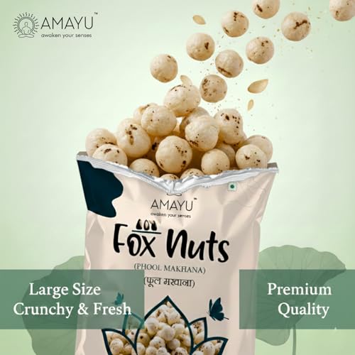 Image 5 of AMAYU Fox Nuts (Phool Makhana) 100g