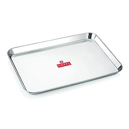 Image 1 of 1 / Extra Large for the product HAZEL Stainless Steel Serving Tray