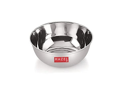 Image 7 of HAZEL Stainless Steel Modern Bowl - Set of 6, Silver