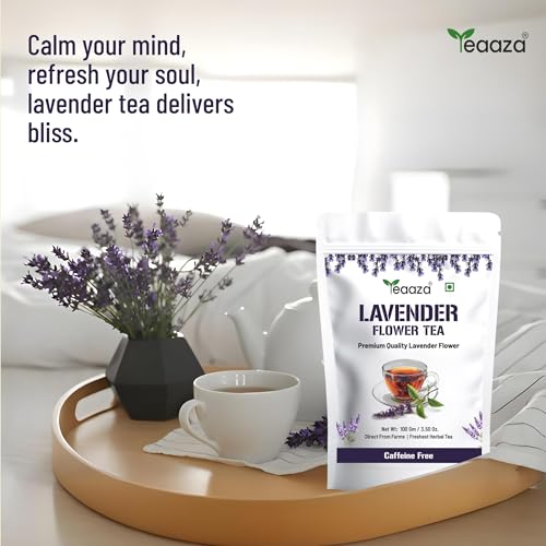 Image 3 of Teaaza Lavender Flower Tea, 100 Gm-100 Cups