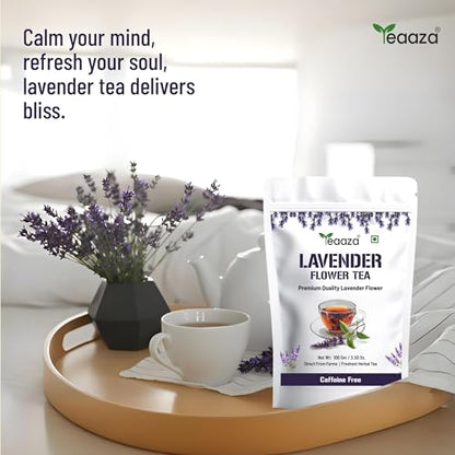 Image 3 of Teaaza Lavender Flower Tea, 100 Gm-100 Cups