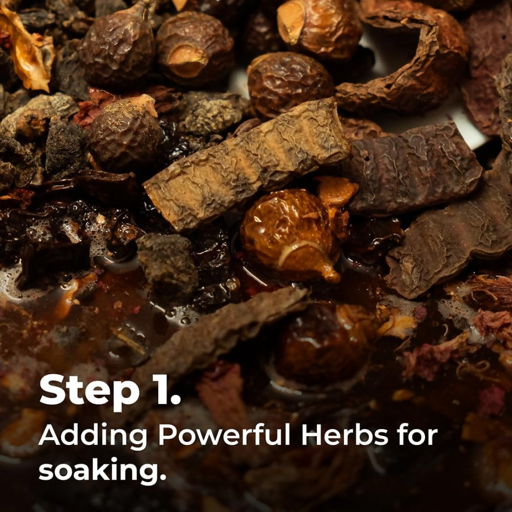 Image 2 of Pureus Herbals Keshabooti Amla Reetha Shikakai Hair Oil