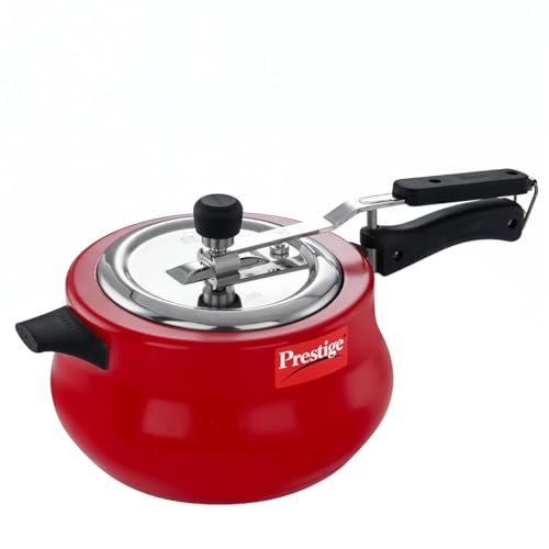 Image 1 of Default Title for the product Prestige Svachh Nakshatra Duo Red Handi Aluminium 5 Litre