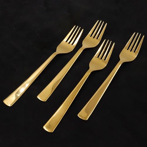 Image 1 of Default Title for the product Putrika Spillbox Traditional Stainless Steel Gold Fork 14cm