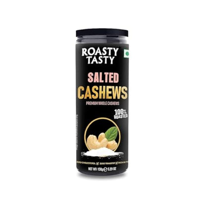 Image 1 of Default Title for the product Roasty Tasty Whole Cashews Pack of 1 - 150g