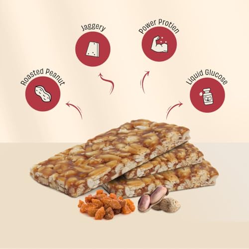 Image 7 of THELOFFY Premium Peanut Chikki Pack of 30 Pcs (24g Each)