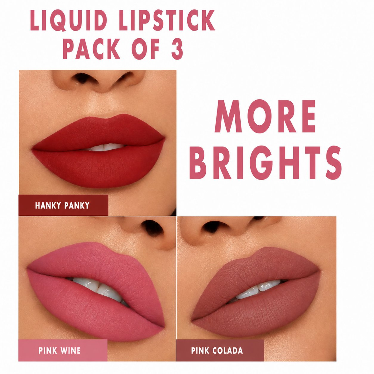 Image 2 of Love Earth Liquid Mousse Matte Lipstick More Brights