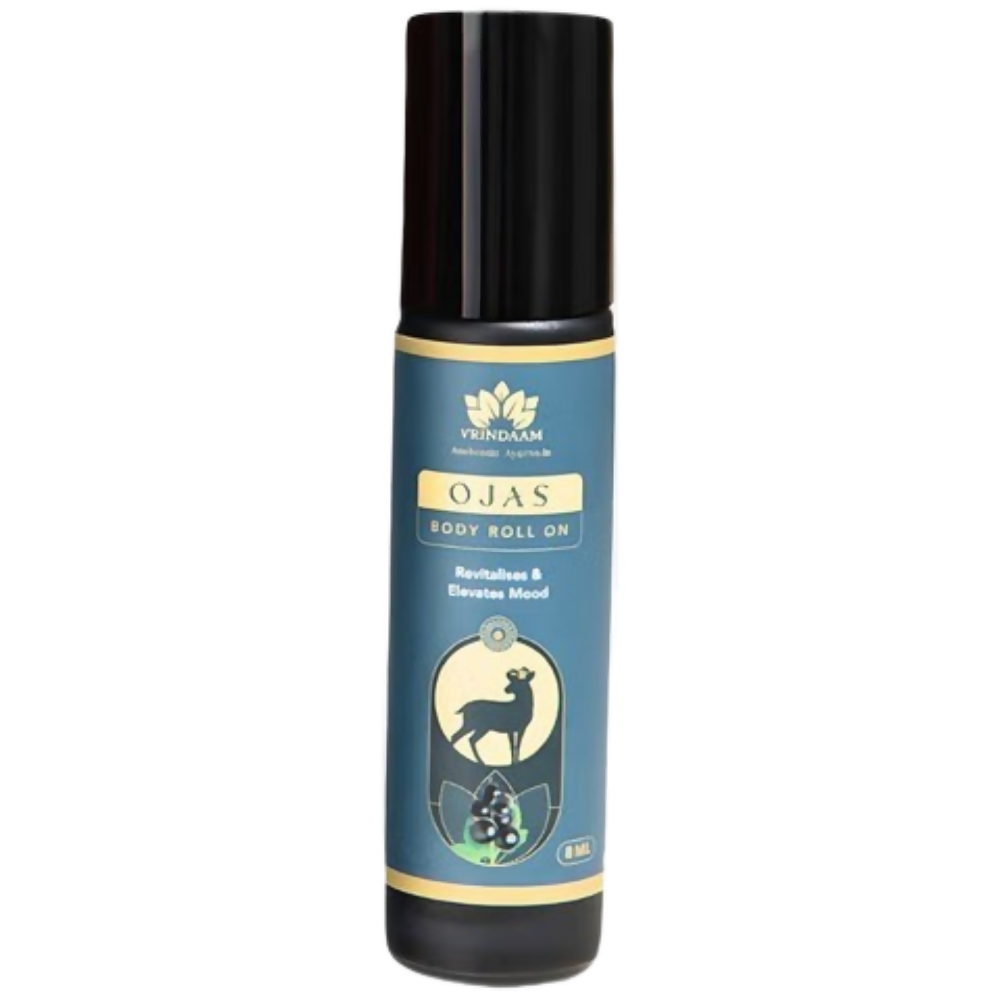 Image 1 of 8 ml for the product Vrinda Ojas Therapeutic and Aromatic Roll On