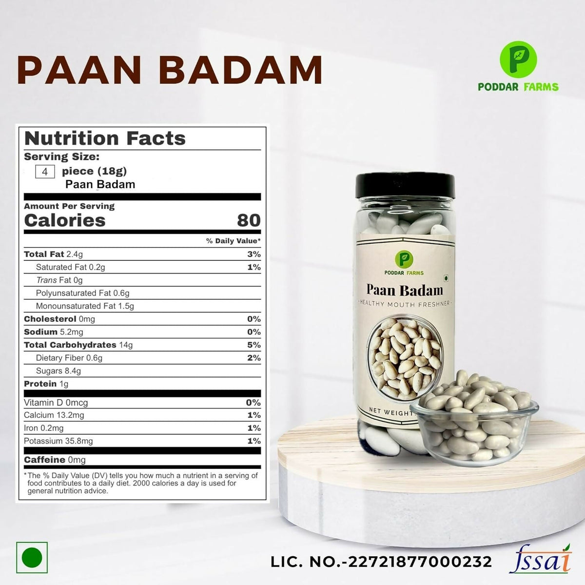 Image 4 of Poddar Farms Paan Badaam
