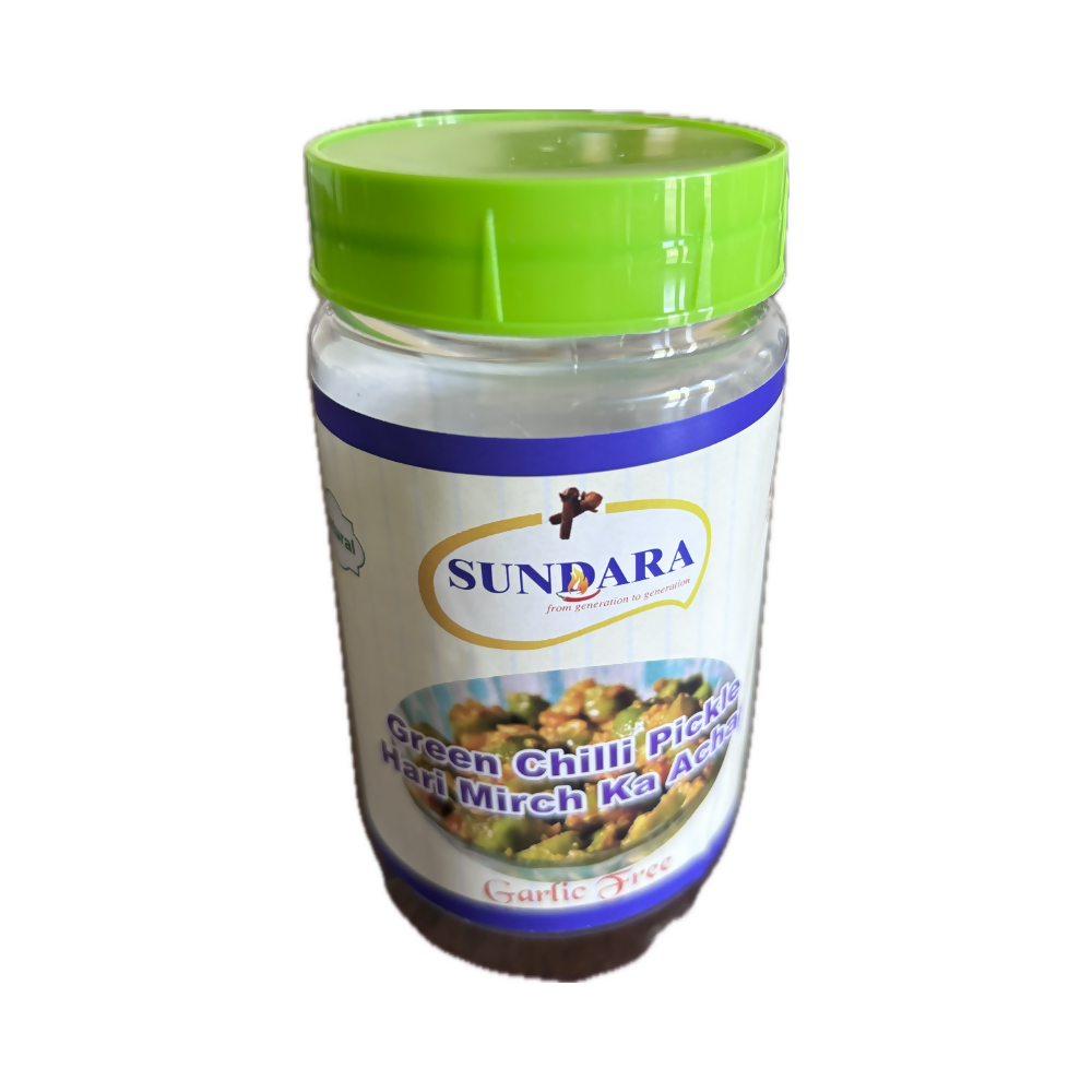 Image 1 of Sundara Green Chilli Pickle/ Hari Mirch Ka Achar