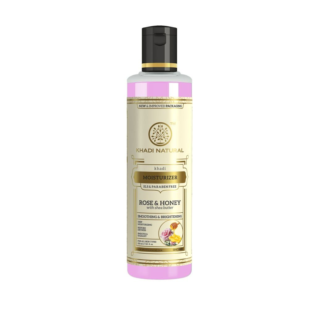 Image 1 of Khadi Natural Rose & Honey Herbal Moisturizer