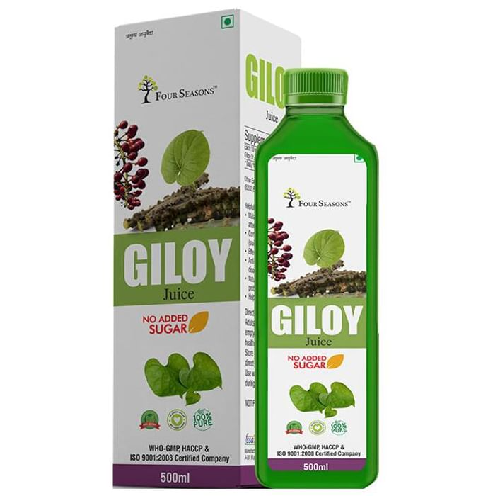 Image 1 of 500 ml for the product Four Seasons Giloy Juice