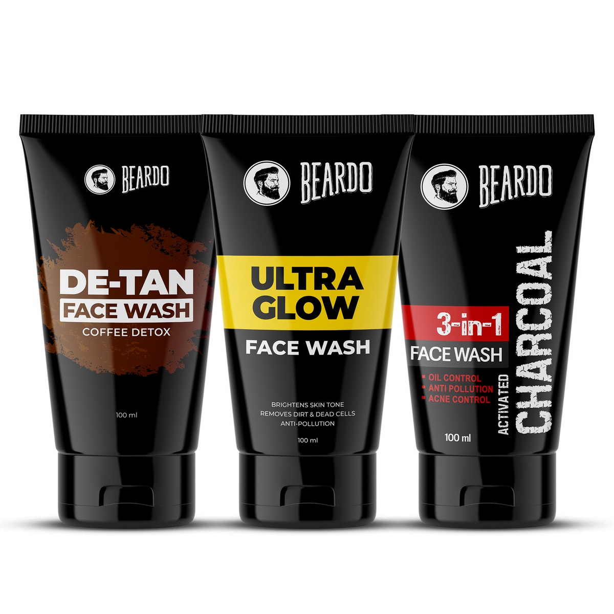 Image 1 of Combo / Pack of 1 for the product Beardo Ultimate Face wash Combo
