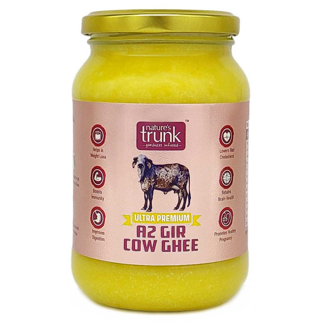Image 1 of Nature's Trunk A2 Gir Cow Ghee - A2 Desi Gir Cow Ghee, Desi Ghee, Pure A2 Cow Ghee, free-grazing Grass-fed A2 Desi Ghee