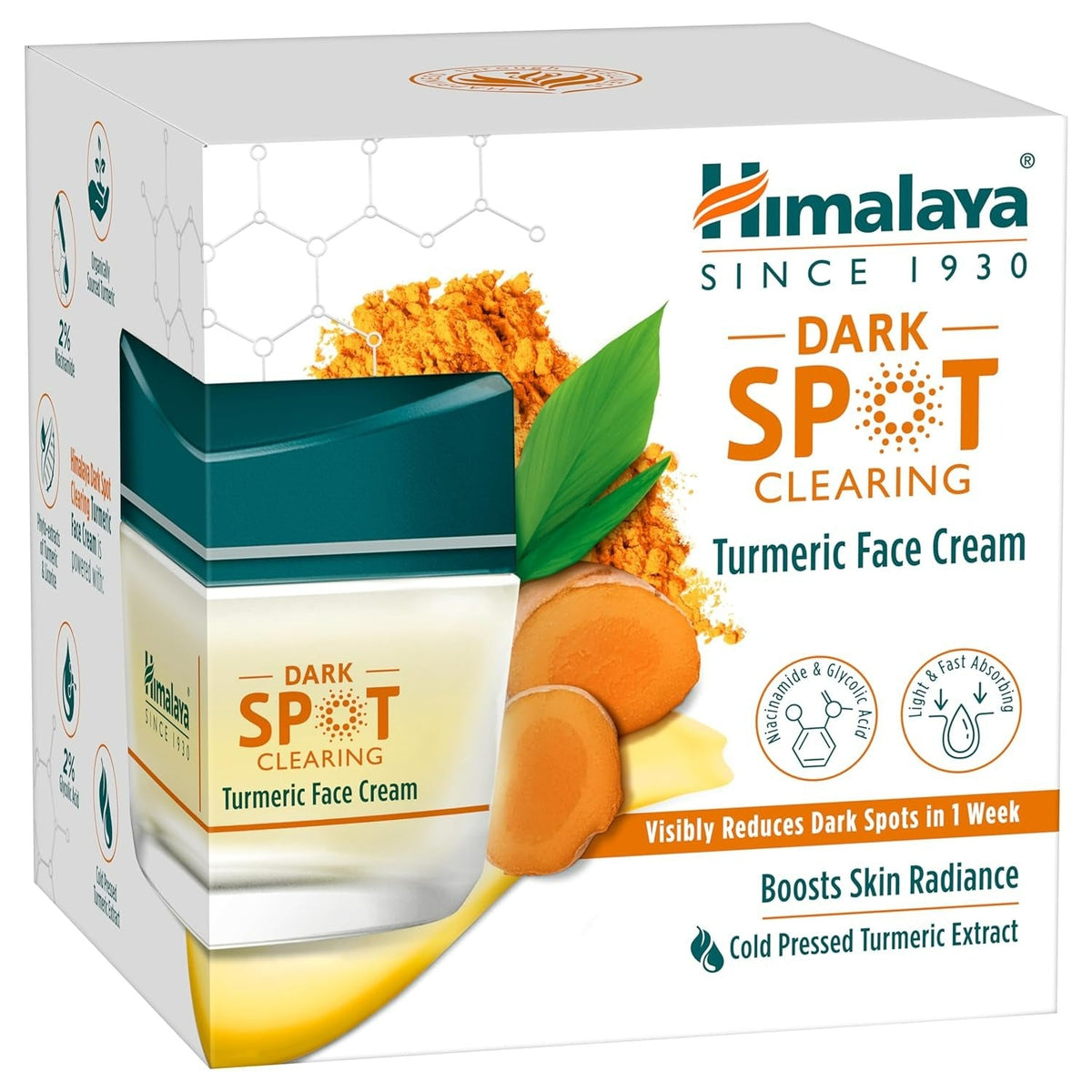 Image 1 of Himalaya Dark Spot Clearing Turmeric Face Cream