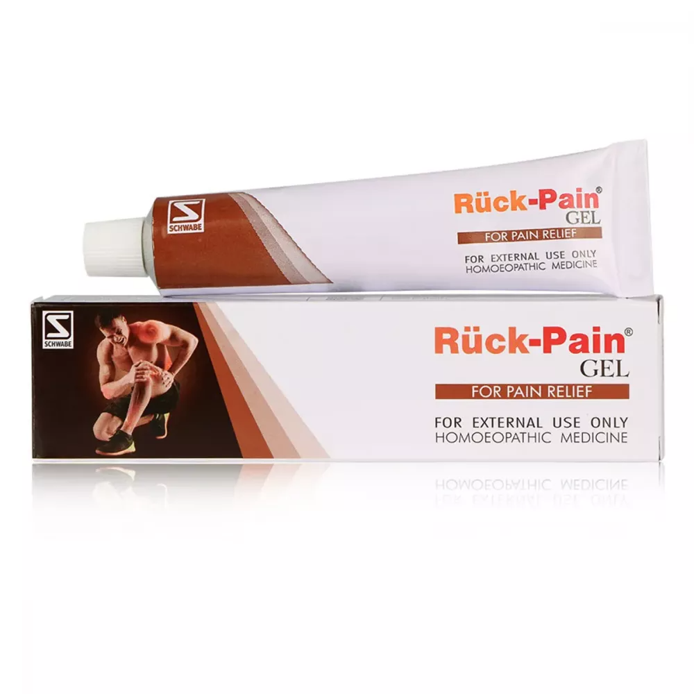 Image 1 of 25 gm for the product Dr. Willmar Schwabe India Ruck Pain Gel