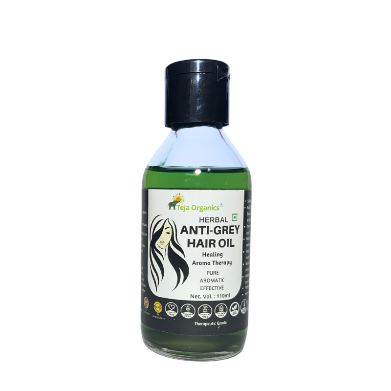 Image 1 of 110 ml for the product Teja Organics Anti Grey Hair Oil