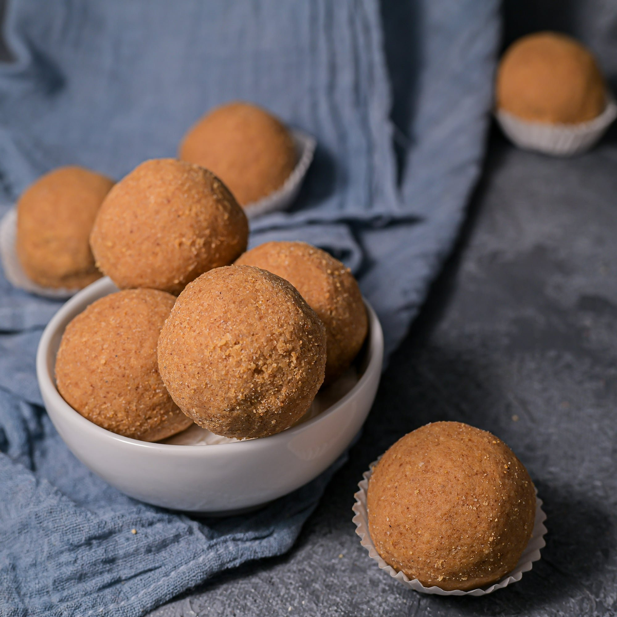Image 1 of Vellanki Foods Bellam Sunnundalu (Jaggery) | Traditional & Healthy Sunnundalu made with with Urad Dal, Ghee & Jaggery