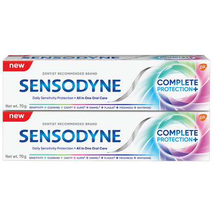 Sensodyne Complete Protection+ Tooth Paste For Sensitivity Protection & All in One Oral Care