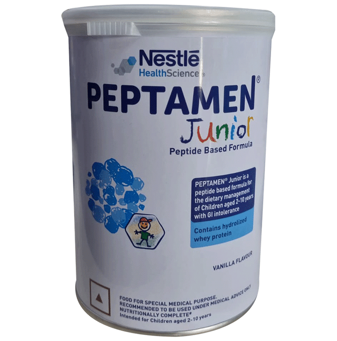 Image 1 of Vanilla / 400 gm for the product Nestle Peptamen Junior Peptide Based Diet Powder