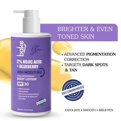 Image 2 of Bake 2% Kojic Acid Body Lotion SPF 30