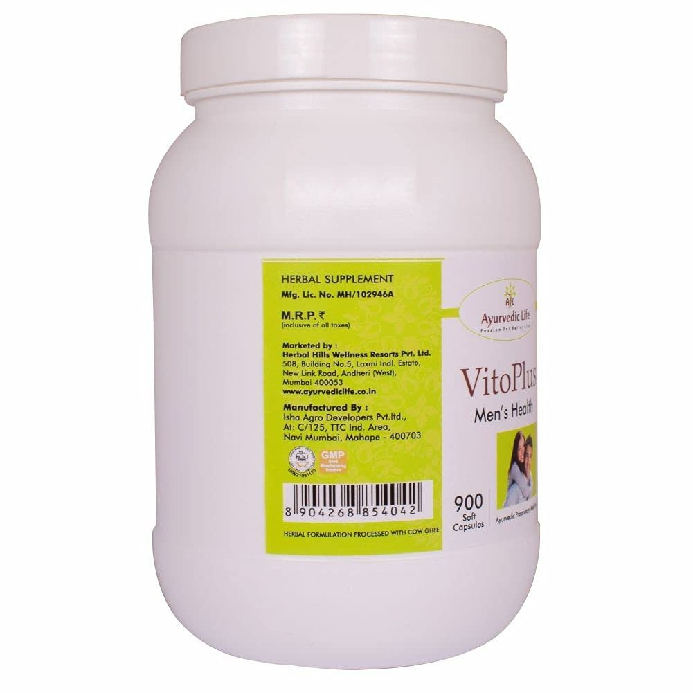 Image 5 of Ayurvedic Life Vito Plus Men's Health Capsules